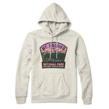 Mt. Rainier National Park Badge Hoodie-Allegiant Goods Co. Vintage Sports Apparel
