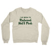 I've Been To Redwood National Park Midweight French Terry Crewneck Sweatshirt-Heather Oatmeal-Allegiant Goods Co. Vintage Sports Apparel