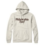 Philadelphia Beer Hoodie-Heather Oatmeal-Allegiant Goods Co. Vintage Sports Apparel
