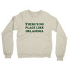There's No Place Like Oklahoma Midweight French Terry Crewneck Sweatshirt-Heather Oatmeal-Allegiant Goods Co. Vintage Sports Apparel