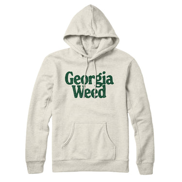 Georgia Weed Hoodie-Allegiant Goods Co. Vintage Sports Apparel