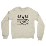 Hawaii Cycling Midweight French Terry Crewneck Sweatshirt-Allegiant Goods Co. Vintage Sports Apparel