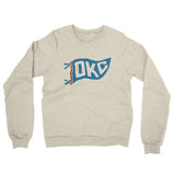 Okc Pennant Midweight French Terry Crewneck Sweatshirt-Allegiant Goods Co. Vintage Sports Apparel