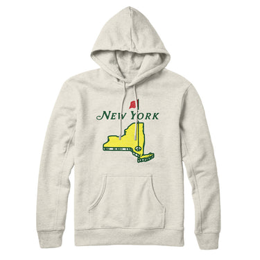 New York Golf Hoodie-Allegiant Goods Co. Vintage Sports Apparel