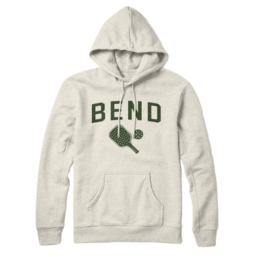 Bend Pickleball Hoodie-Heather Oatmeal-Allegiant Goods Co. Vintage Sports Apparel