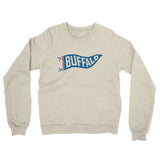 Buffalo Pennant Midweight French Terry Crewneck Sweatshirt-Allegiant Goods Co. Vintage Sports Apparel