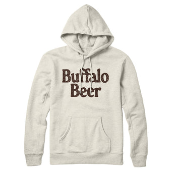Buffalo Beer Hoodie-Allegiant Goods Co. Vintage Sports Apparel