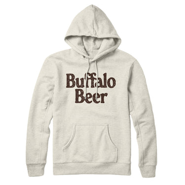Buffalo Beer Hoodie-Allegiant Goods Co. Vintage Sports Apparel