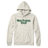 West Virginia Weed Hoodie-Allegiant Goods Co. Vintage Sports Apparel