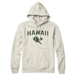 Hawaii Pickleball Hoodie-Heather Oatmeal-Allegiant Goods Co. Vintage Sports Apparel