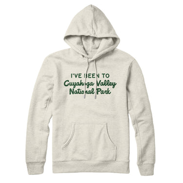 I've Been To Cuyahoga Valley National Park Hoodie-Allegiant Goods Co. Vintage Sports Apparel