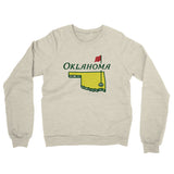 Oklahoma Golf Midweight French Terry Crewneck Sweatshirt-Allegiant Goods Co. Vintage Sports Apparel