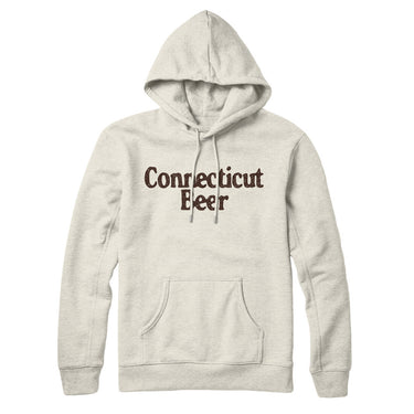 Connecticut Beer Hoodie-Allegiant Goods Co. Vintage Sports Apparel