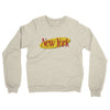 New York Seinfeld Midweight French Terry Crewneck Sweatshirt-Heather Oatmeal-Allegiant Goods Co. Vintage Sports Apparel