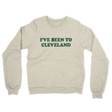 I've Been To Cleveland Midweight French Terry Crewneck Sweatshirt-Allegiant Goods Co. Vintage Sports Apparel