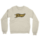 Columbus Pennant Midweight French Terry Crewneck Sweatshirt-Allegiant Goods Co. Vintage Sports Apparel