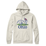 I Have A Tee Time In Ohio Hoodie-Heather Oatmeal-Allegiant Goods Co. Vintage Sports Apparel