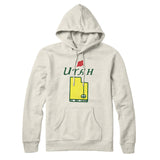 Utah Golf Hoodie-Allegiant Goods Co. Vintage Sports Apparel