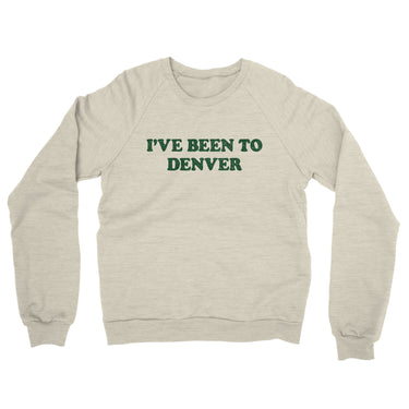 I've Been To Denver Midweight French Terry Crewneck Sweatshirt-Allegiant Goods Co. Vintage Sports Apparel