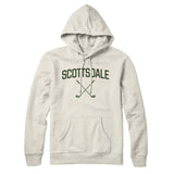 Scottsdale Golf Hoodie-Heather Oatmeal-Allegiant Goods Co. Vintage Sports Apparel