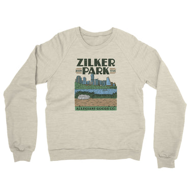 Zilker Park Midweight French Terry Crewneck Sweatshirt-Allegiant Goods Co. Vintage Sports Apparel