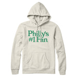 Philly's Number 1 Fan Hoodie-Allegiant Goods Co. Vintage Sports Apparel