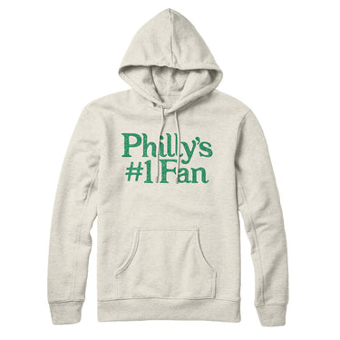Philly's Number 1 Fan Hoodie-Allegiant Goods Co. Vintage Sports Apparel