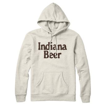 Indiana Beer Hoodie-Allegiant Goods Co. Vintage Sports Apparel