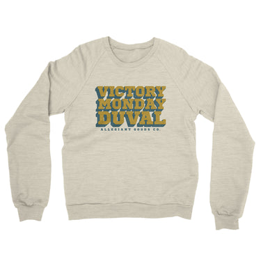 Victory Monday Duval Midweight French Terry Crewneck Sweatshirt-Allegiant Goods Co. Vintage Sports Apparel