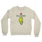 Illinois Golf Midweight French Terry Crewneck Sweatshirt-Allegiant Goods Co. Vintage Sports Apparel