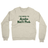 I've Been To Acadia National Park Midweight French Terry Crewneck Sweatshirt-Allegiant Goods Co. Vintage Sports Apparel