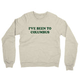 I've Been To Columbus Midweight French Terry Crewneck Sweatshirt-Allegiant Goods Co. Vintage Sports Apparel