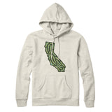 California Golf Course Hoodie-Heather Oatmeal-Allegiant Goods Co. Vintage Sports Apparel