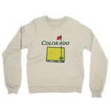 Colorado Golf Midweight French Terry Crewneck Sweatshirt-Allegiant Goods Co. Vintage Sports Apparel