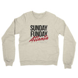 Sunday Funday Atlanta Midweight French Terry Crewneck Sweatshirt-Allegiant Goods Co. Vintage Sports Apparel