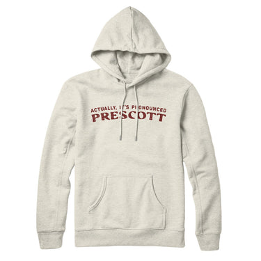 Actually It's Pronounced Prescott in Heather Oatmeal Color