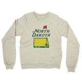 North Dakota Golf Midweight French Terry Crewneck Sweatshirt-Allegiant Goods Co. Vintage Sports Apparel
