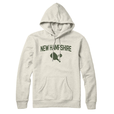 New Hampshire Pickleball Hoodie-Heather Oatmeal-Allegiant Goods Co. Vintage Sports Apparel