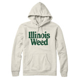 Illinois Weed Hoodie-Allegiant Goods Co. Vintage Sports Apparel