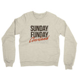 Sunday Funday Cleveland Midweight French Terry Crewneck Sweatshirt-Allegiant Goods Co. Vintage Sports Apparel