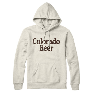 Colorado Beer Hoodie-Allegiant Goods Co. Vintage Sports Apparel