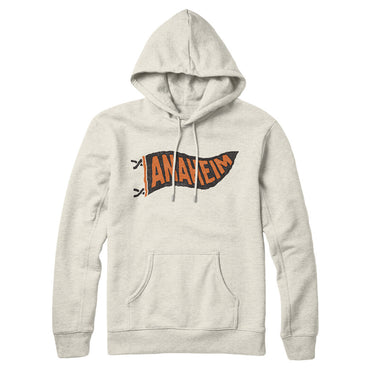 Anaheim Pennant Hoodie-Allegiant Goods Co. Vintage Sports Apparel