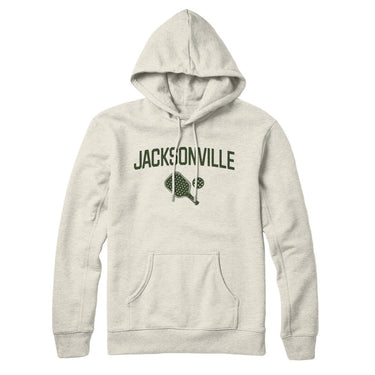 Jacksonville Pickleball Hoodie-Heather Oatmeal-Allegiant Goods Co. Vintage Sports Apparel