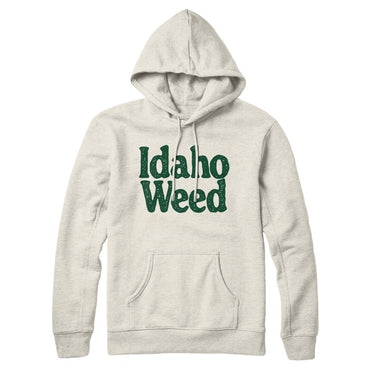 Idaho Weed Hoodie-Allegiant Goods Co. Vintage Sports Apparel