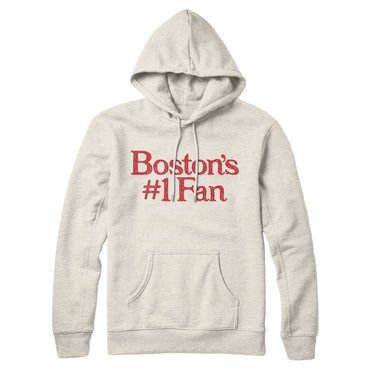 Boston's Number 1 Fan Hoodie-Allegiant Goods Co. Vintage Sports Apparel