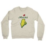 Maine Golf Midweight French Terry Crewneck Sweatshirt-Allegiant Goods Co. Vintage Sports Apparel