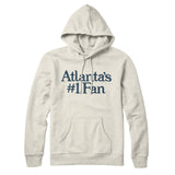 Atlanta's Number 1 Fan Hoodie-Allegiant Goods Co. Vintage Sports Apparel