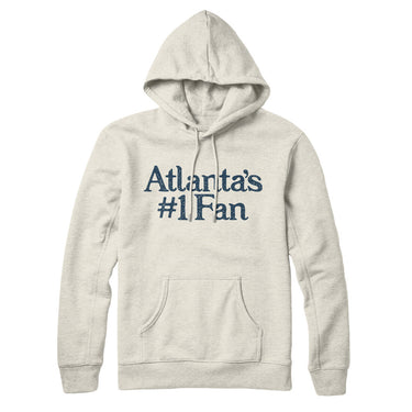 Atlanta's Number 1 Fan Hoodie-Allegiant Goods Co. Vintage Sports Apparel