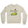 Kentucky Golf Midweight French Terry Crewneck Sweatshirt-Heather Oatmeal-Allegiant Goods Co. Vintage Sports Apparel