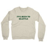 I've Been To Seattle Midweight French Terry Crewneck Sweatshirt-Allegiant Goods Co. Vintage Sports Apparel
